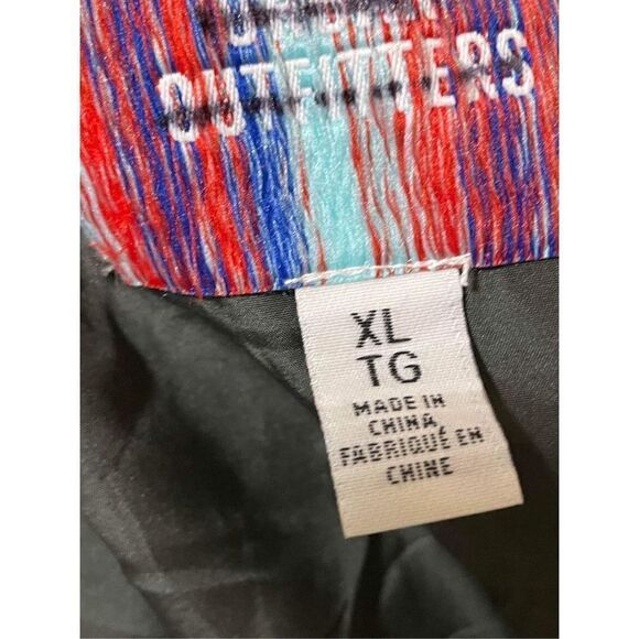 Urban Outfitters UO Patterned Fleece Hooded Jacket Size XL - Picture 9 of 9